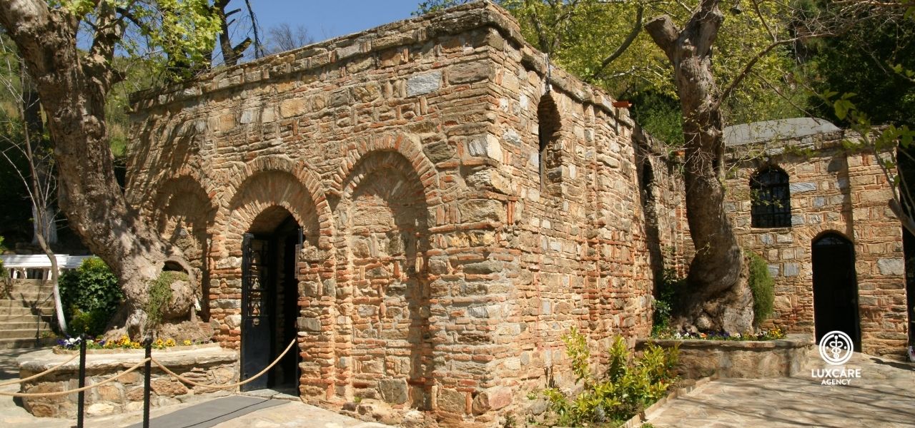 Ancient ruins of Ephesus near Kuşadası