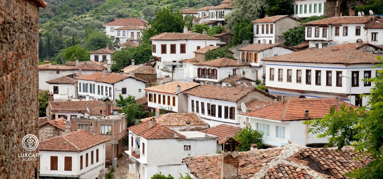 Şirince village with Ottoman architecture